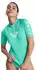 Roxy Whole Hearted Kurzärmeliger Rashguard UPF 50+ (ERJWR03548) grün