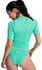 Roxy Whole Hearted Kurzärmeliger Rashguard UPF 50+ (ERJWR03548) grün