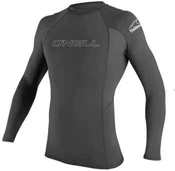 O'Neill Basic Skins UPF 50+ Langarm Rash Guard (3342-009) graphite