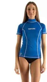 Seac T-Sun Short Lady Rash Guard UV-Schutz (1550016018025A) blau