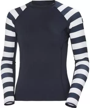 Helly Hansen W Waterwear Rashguard navy stripe