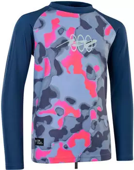 ion Capture Rashguard Boys Langarm capsule pink
