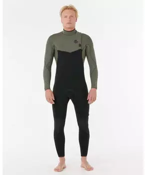 Rip Curl Flashbomb Pro 4/3 Zip Free Full Suit 2026 deep cactus