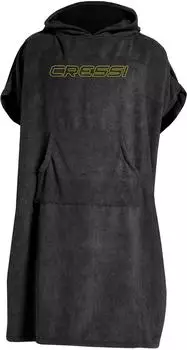 Cressi Jedi Poncho Robe schwarz