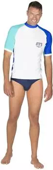 Mares Seaside Rashguard Shield Youth Kurzarmhemd (412461) weiß