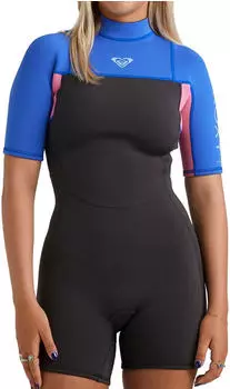 Roxy Prologue 2/2mm Back Zip Shorty Neoprenanzug (26BW253502) kobaltblau