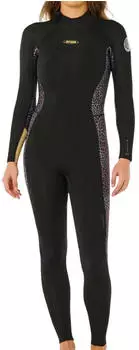 Rip Curl Dawn Patrol Chest Zip Full Suit (163WFS) natural