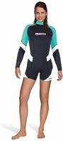 Mares 412555-S, Mares Rash Guard Trilastic She Dives Langarm-rash Guard Black /...