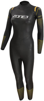 ZONE3 Aspect Thermal Wetsuit black yellow orange