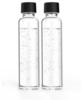 Sodapop Wasser Zu-/Aufbereiter-Zubehör LOGAN Glasflaschen (2x 600ml)