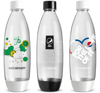 SodaStream Flaschen-Set Pepsi (3 x 1 L)
