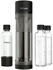 schwarz inkl 2 Glasflaschen und PET-Flasche und CO₂-Zylinder: Sodapop Logan