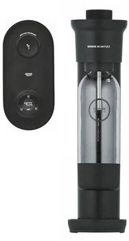 GROHE Blue Fizz Advanced Trinkwassersprudler 1x 0,85l Wasserflasche + Reinigungspulver schwarz