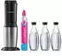inkl. Co2 Zylinder + 3 0,7l Glaskaraffen: SodaStream Crystal 3.0