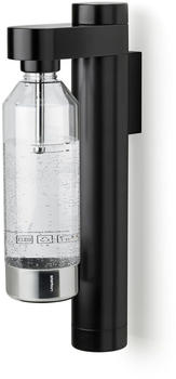 Stelton BRUS Wassersprudler mit Wandhalterung black