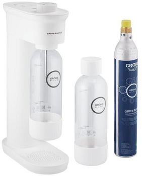 GROHE Blue Fizz Basic Couple Set weiß mit 2 Wasserflaschen