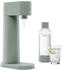 Pigeon + 1L Quick-Lock Plastikflasche: mysoda Woody Wassersprudler