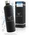 schwarz: Luckymoose Infinity Edelstahlflasche 1,25L