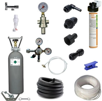 BieTal Anschlußpaket Sprudel Tafelwassergerät 200704-007