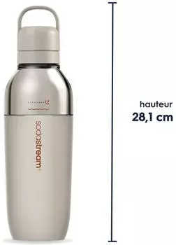 SodaStream Fizz&go Easy Mix 0,7L Storm beige
