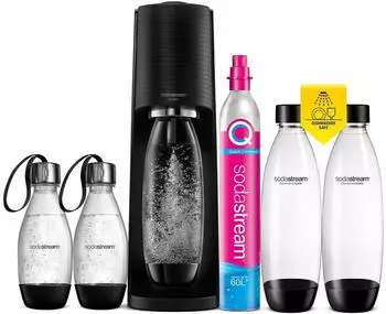 SodaStream Terra schwarz Gigapack