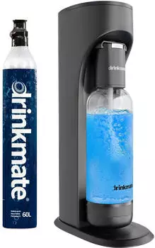 Drinkmate Omnifizz With 1L Bottle Matt Black