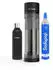 Sodapop Logan matt schwarz 1x 850ml + Edelstahlflasche Joy ECO Matt Schwarz