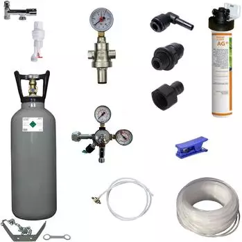 BieTal Anschlußpaket Sprudel Tafelwassergerät 6Kg 200704-010