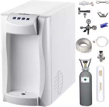 BieTal Wassersprudler Blupura Piccola 15 Fizz wei&szlig; SET