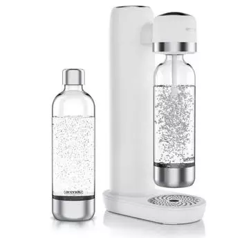 Arendo Soda Maker 2x1L wei&szlig;