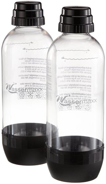 Wassermaxx Flaschen PET - 2 x 1 Ltr. - DUO-Pack