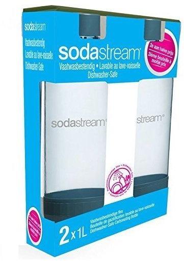 SodaStream PET-Flasche Duo-Pack schwarz (2 x 1 Liter)