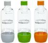 SodaStream 1041343490, SodaStream Pet-Flasche 2 + 1 - orange/grün/weiß - aus