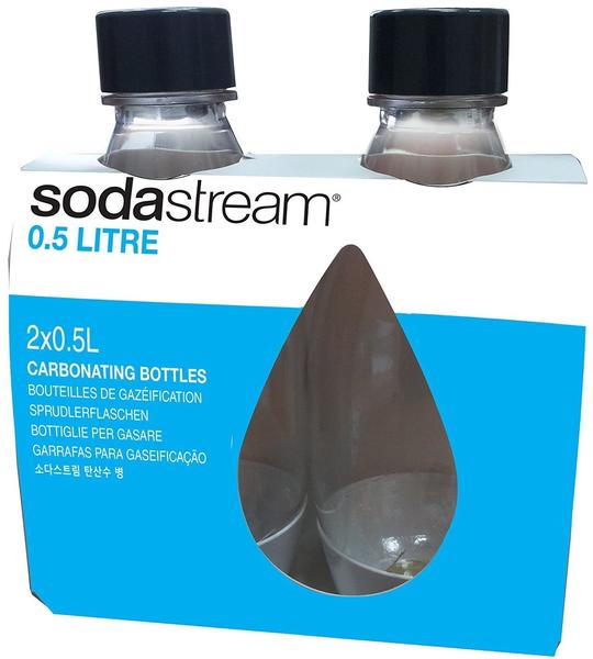 SodaStream 3000047 PET-Flasche Duo-Pack (2 x 0,5 Liter) Test TOP Angebote  ab 25,87 € (Juni 2023)