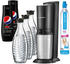 SodaStream Crystal 2.0 Titan Pack Black + 3 Karaffen + 2 Pepsi Light