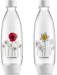 SodaStream Flasche FUSE Blumen im Winter 2x1l