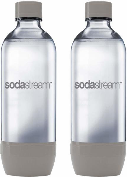 SodaStream Duo Pack Flasche 2x1l grau