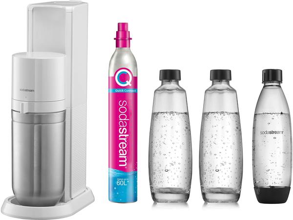 SodaStream Duo weiß & 3 Glasflaschen + 1 PET Flasche Test TOP Angebote ab  129,99 € (August 2023)