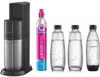 SodaStream SODASTREAM DUO TITAN PROMO, SodaStream Duo Titan Promo-Pack 2 Glaskaraffen