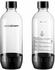 SodaStream Duopack Tritan-Flasche 1L schwarz