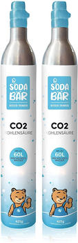 SodaBär CO2-Zylinder 60 L (2 Stk.)