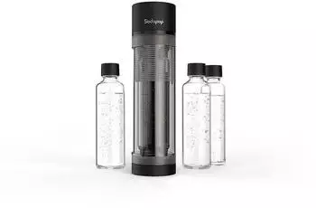 mySodapop Logan matt Schwarz 2x 850ml 1x 600ml