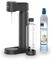 Philips Sodamaker ADD 4901 BK/10 lite Wasserbereiter schwarz (ADD4901BK/10)