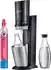 SodaStream Crystal 3.0 + 1x Quick-Connect CO2-Zylinder, 2X Glaskaraffen