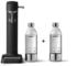 Mattschwarz + 2 BPA-frei Flaschen