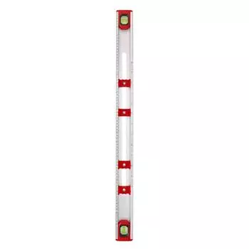 Einhell Markierwasserwaage 80cm, 4 Schablonen, Aluminiumprofil (065902)