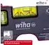 Wiha Pocket Mini-Wasserwaage 2 Libellen, Magnet, 8cm (46957)