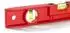Hultafors Torpedo-Wasserwaage TVP 25cm, 2 Libellen, V-Nut (401803)