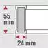 BMI Magnet-Wasserwaage 30cm, 0,5mm/m (694030EM)