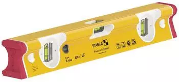 Stabila Wasserwaage R 300 40cm, 3 Libellen (20268)
